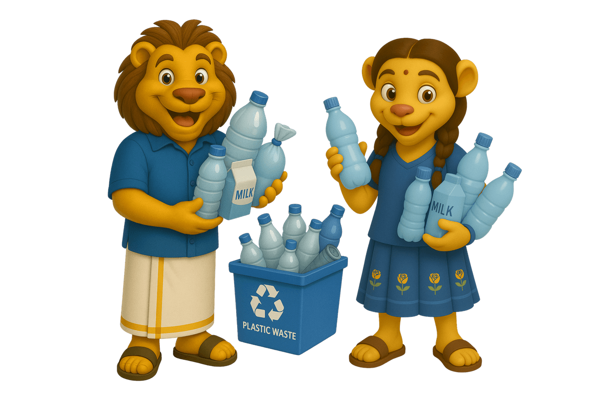 Plastic waste recycling