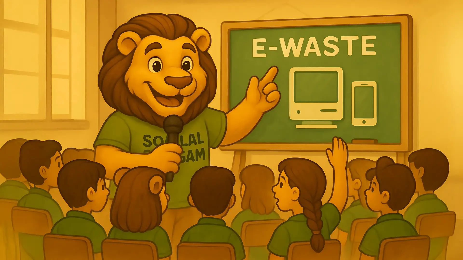 A collection of clean, sorted recyclable materials including plastic bottles, paper, and cardboard